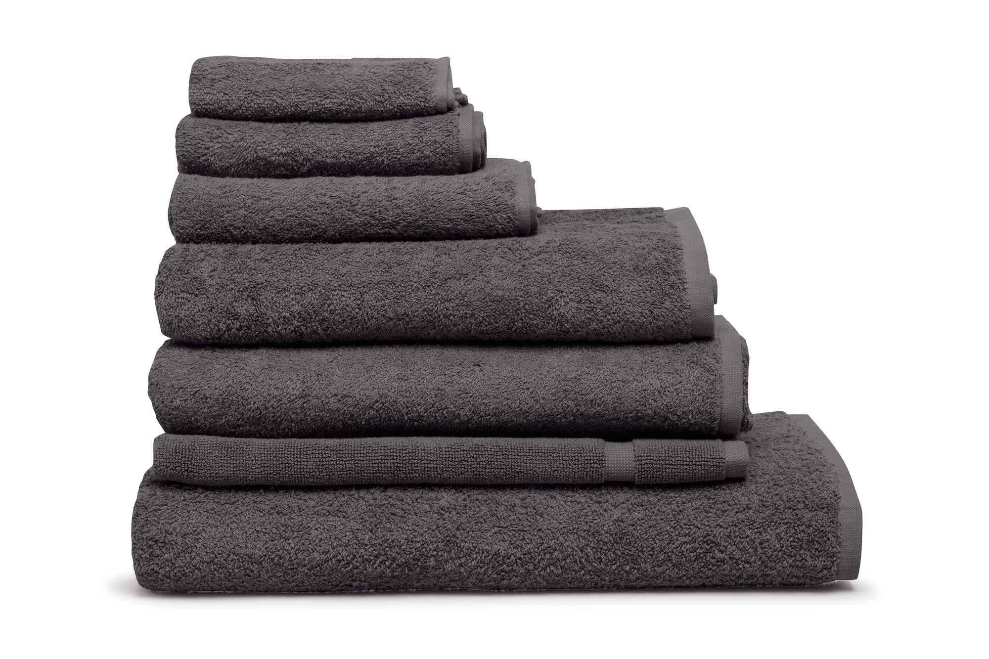 Elite Small Hand Towel 500 gsm Coal