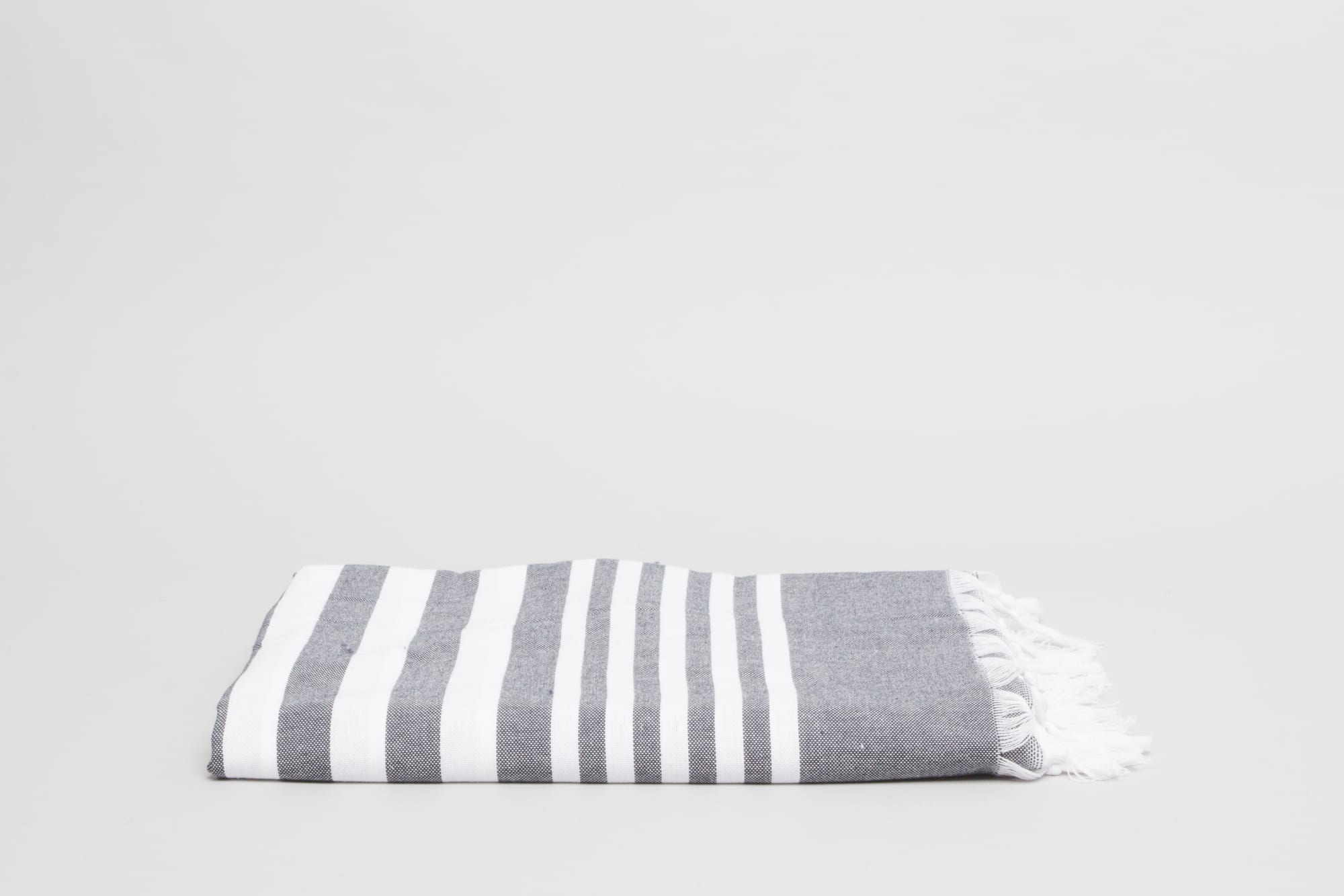 Turkish Beach & Pool Towel 400 gsm Charcoal