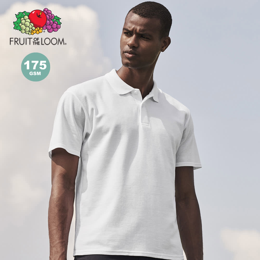 Original Adult White Polo Shirt