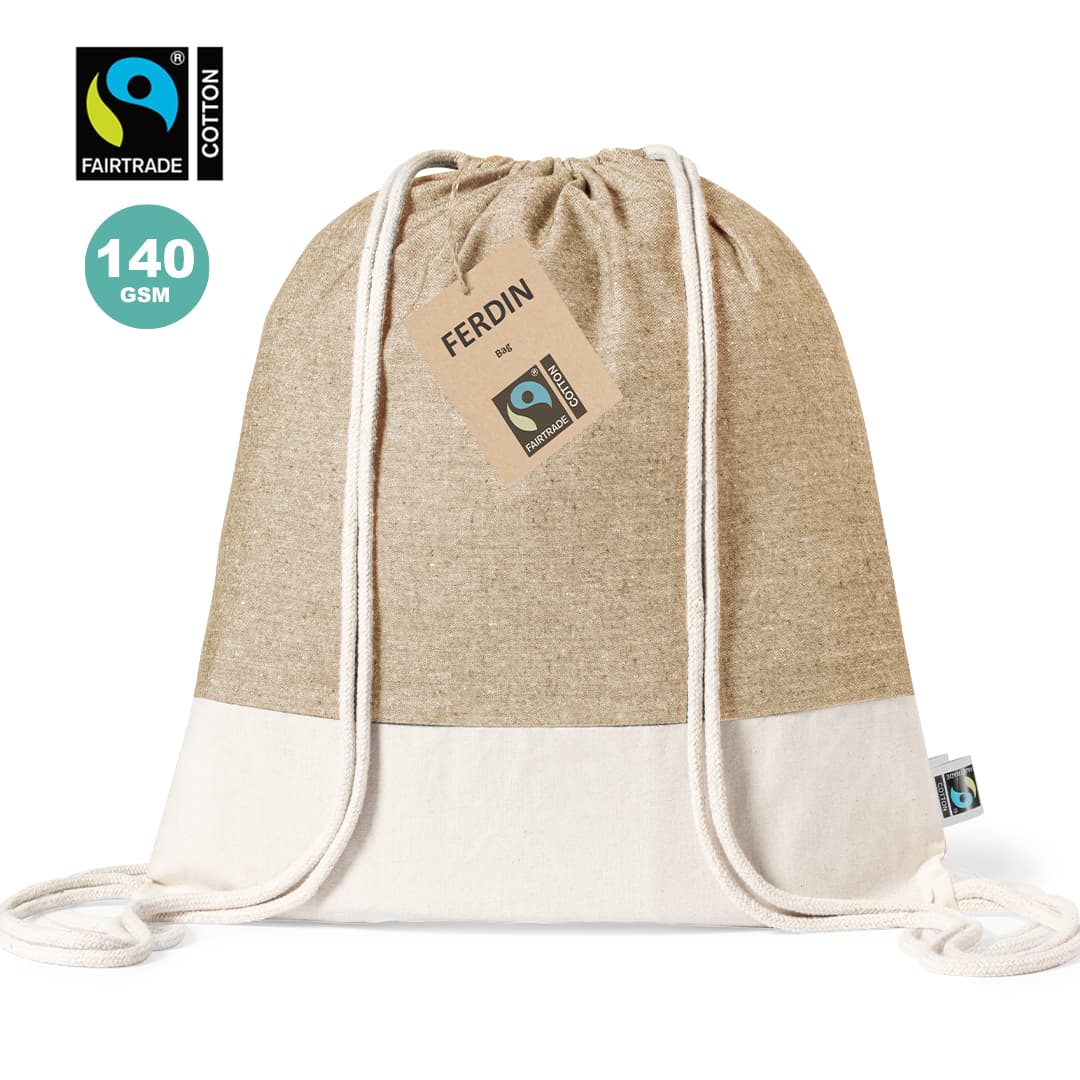 Ferdin Fairtrade Drawstring Bag