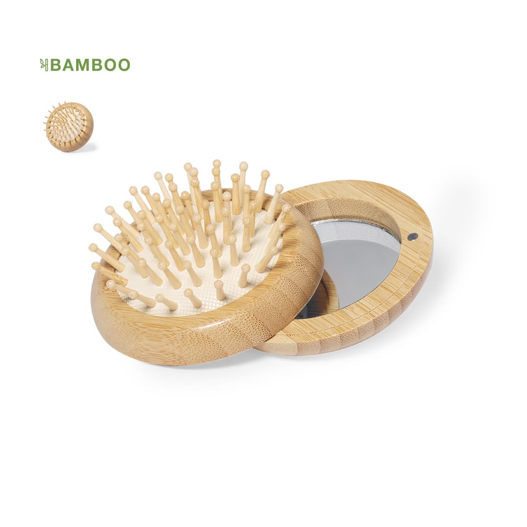 Bonnie Hairbrush with Mirror promotional product