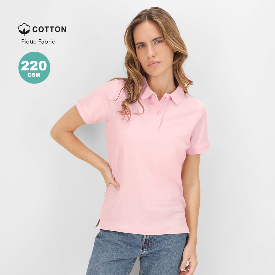 Koupan Women Colour Polo Shirt