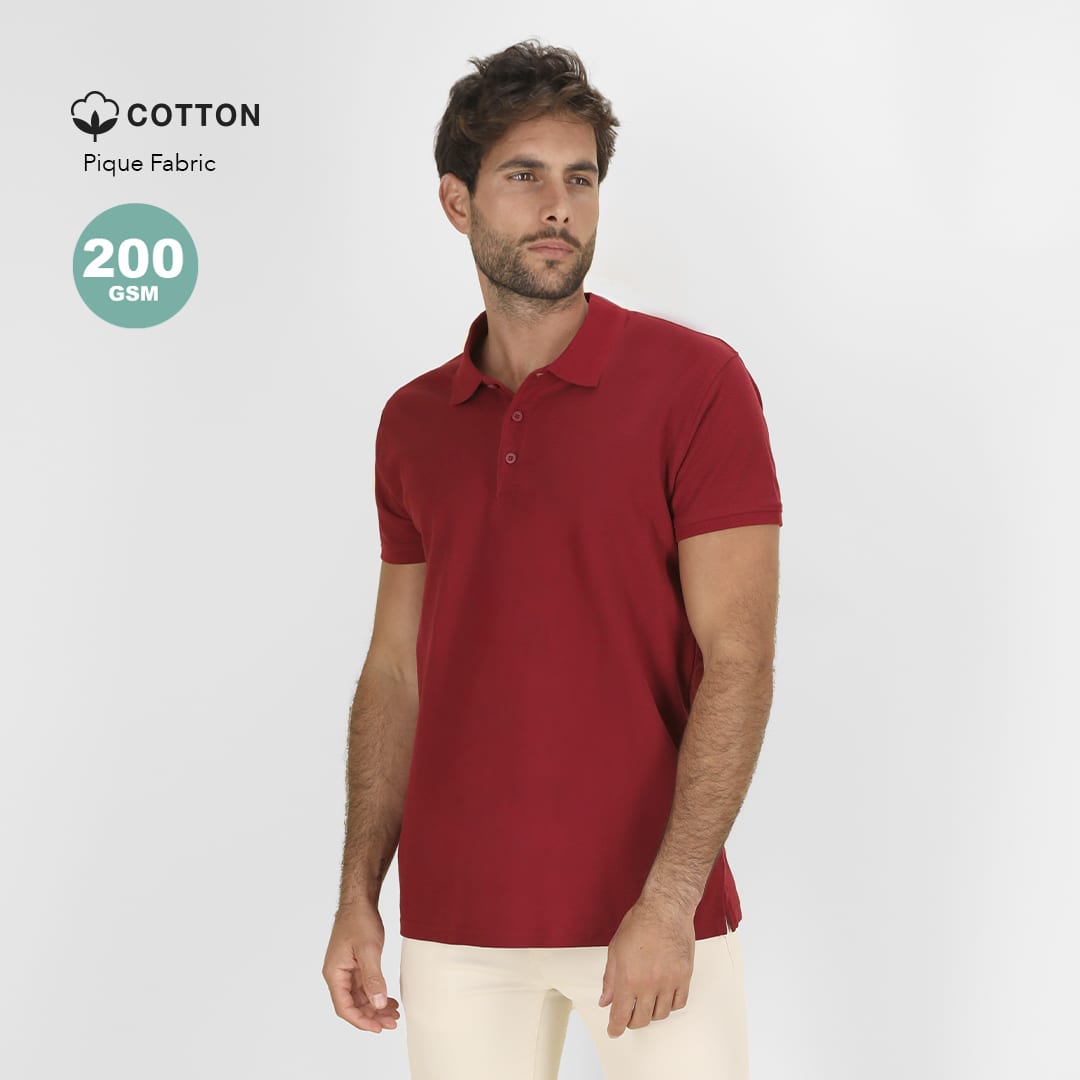 Chaplin Adult Colour Polo Shirt