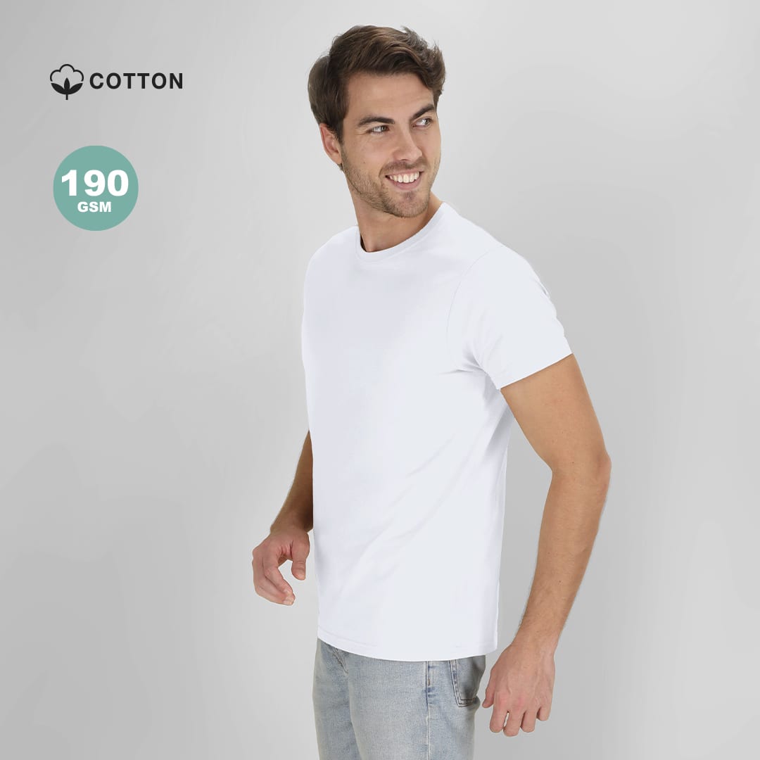 Perkins Adult White T-Shirt