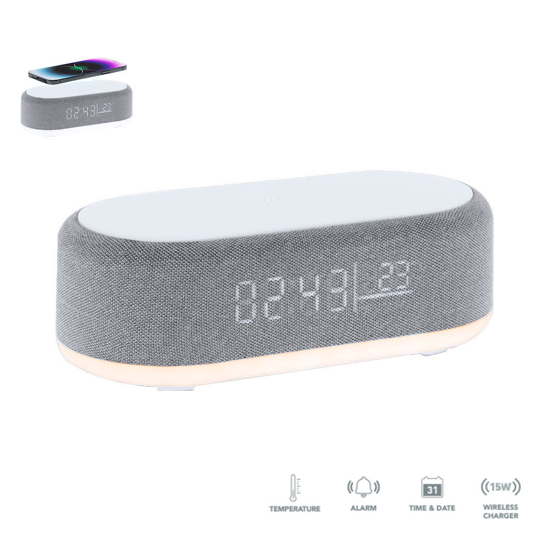 Quinn Multifunction Alarm Clock