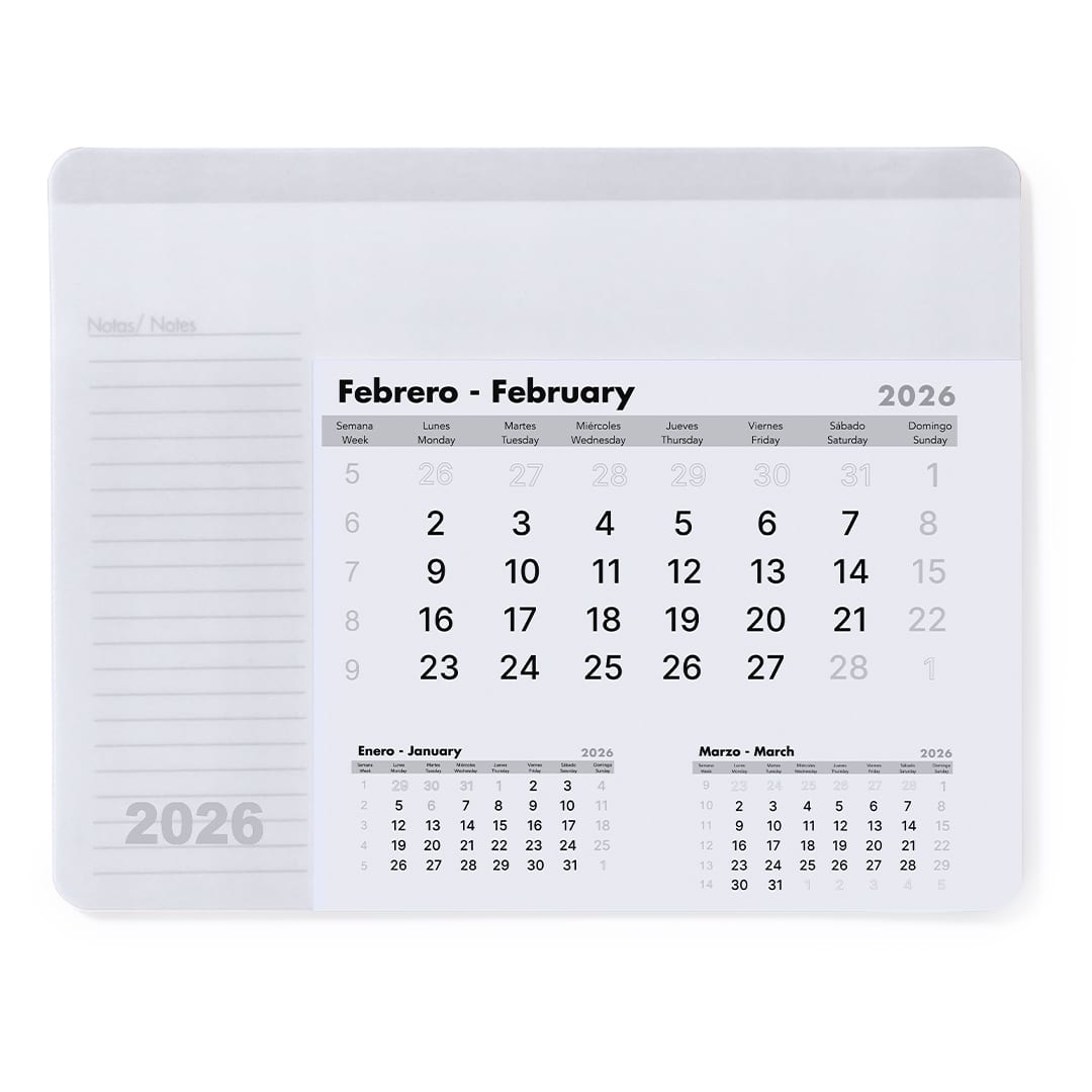 Rendux Mousepad Calendar