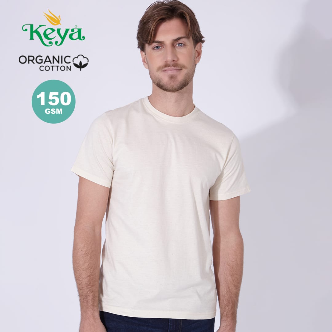 Organic Natural Adult T-Shirt "keya"