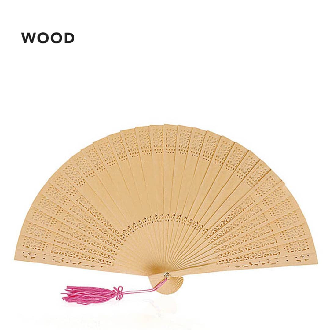 Madera Hand Fan