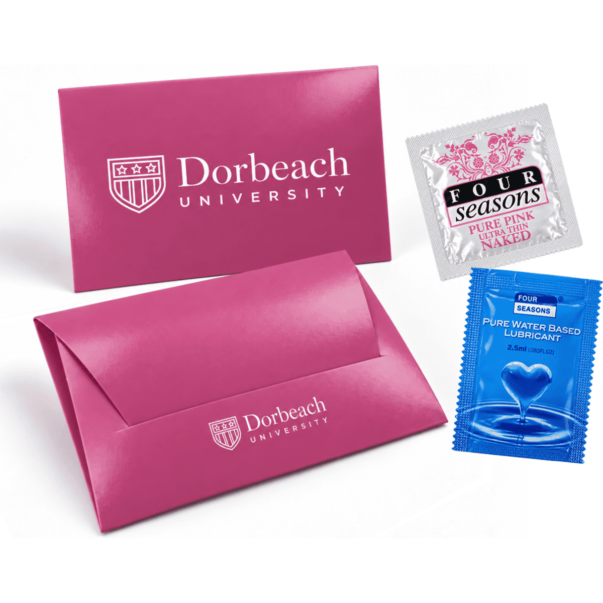 Condom and Lubricant Sleeve