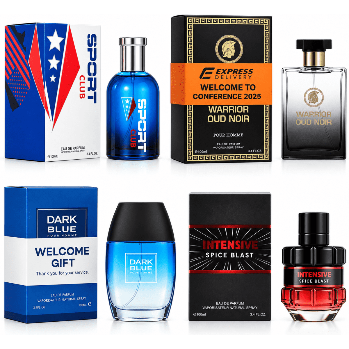 Men's Eu De Parfum 100ml Varieties