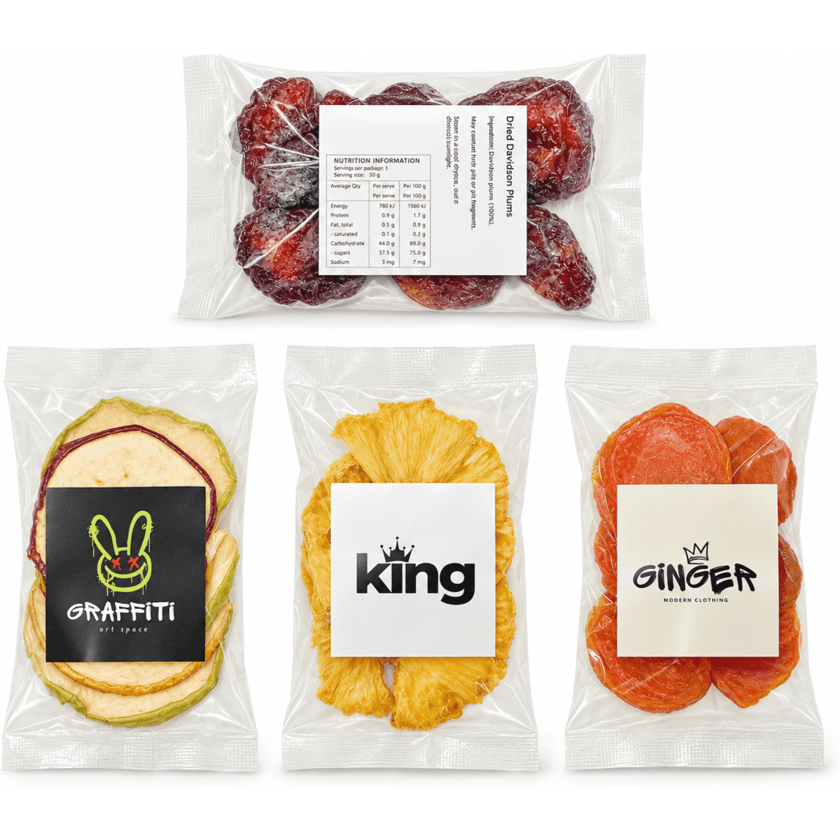 Dried Fruit Snack Bag