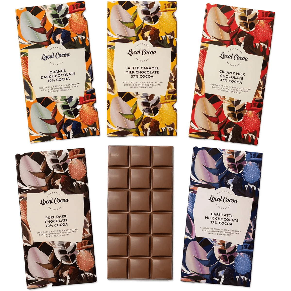 Local Cocoa Chocolate 90g Bar