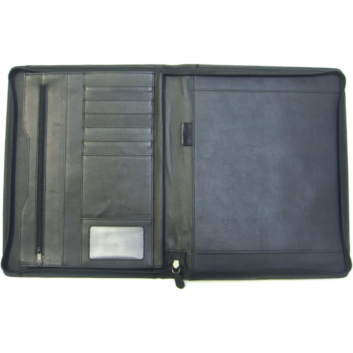 ac21_black_compendium_genuine_leather_open_view