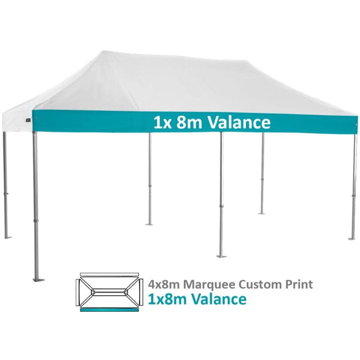 altegra-custom-printed-4x8m-folding-marquee-1x8m-valance