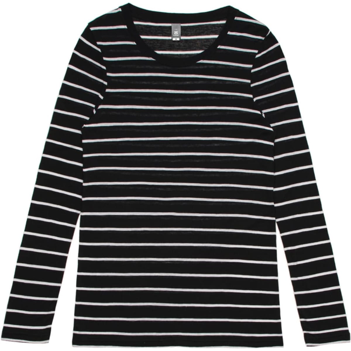 Wo’s Fine Stripe L/S Tee