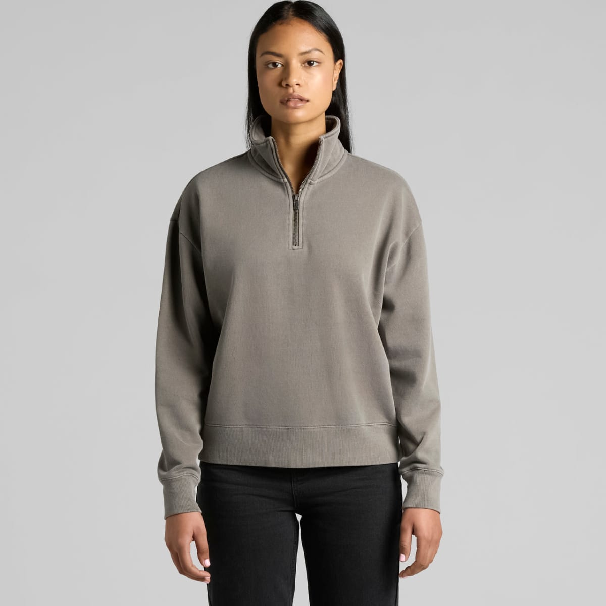 Wo’s Relax Faded Half Zip