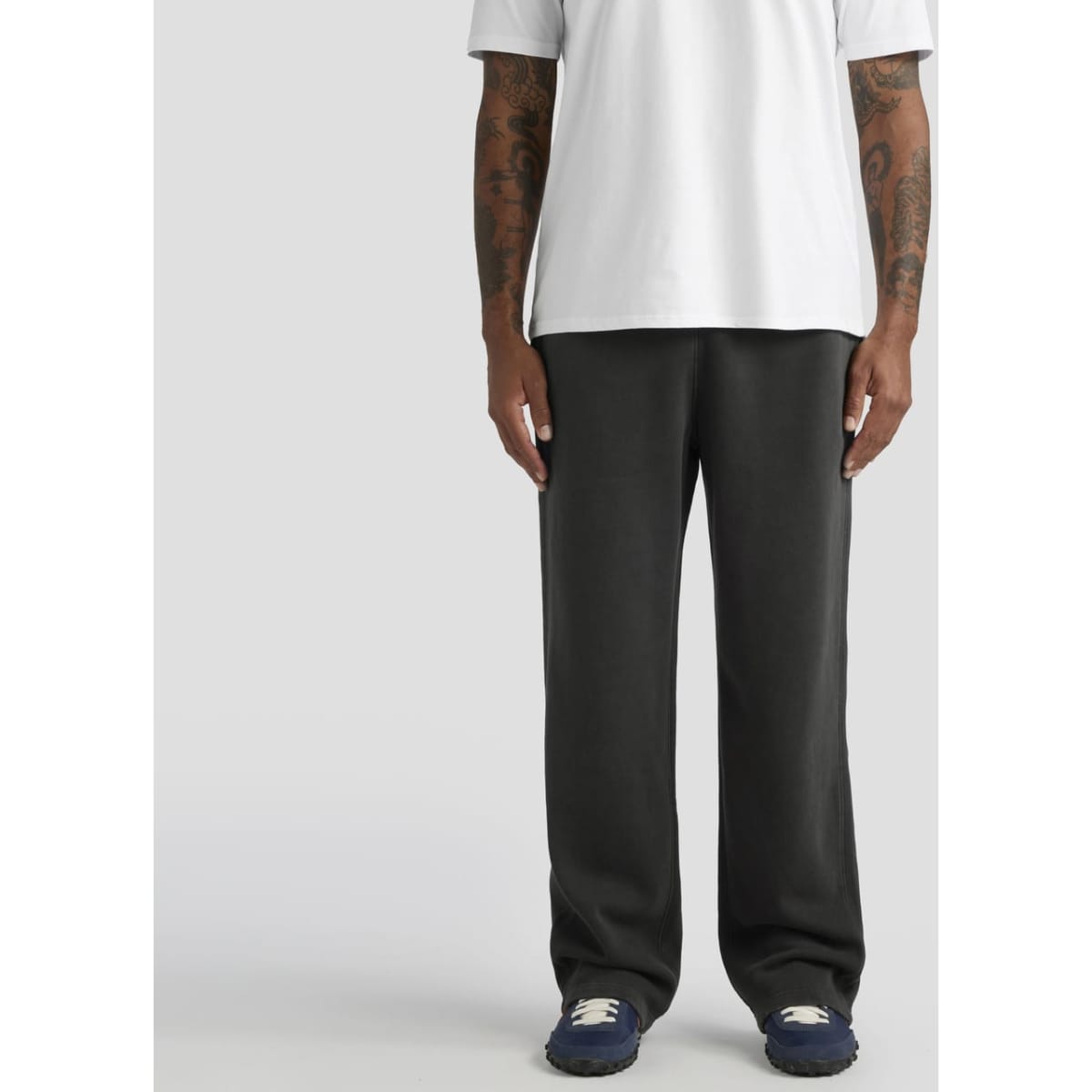 Relax Faded Cuffless Track Pants