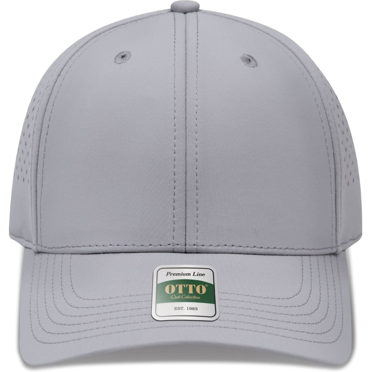 Club Collection 6 Panel Pro Style Perforated Cap