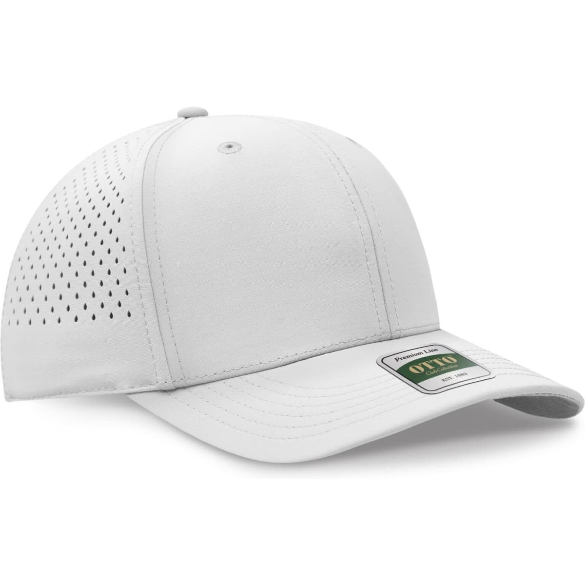 Club Collection 6 Panel Pro Style Perforated Cap
