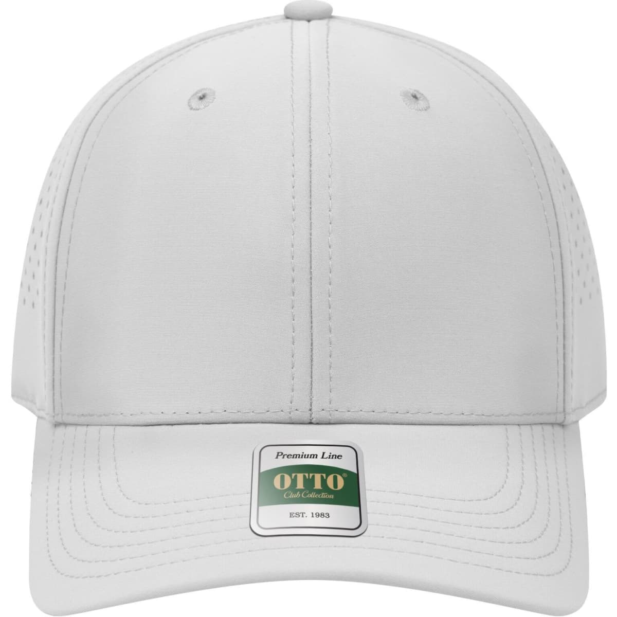Club Collection 6 Panel Pro Style Perforated Cap