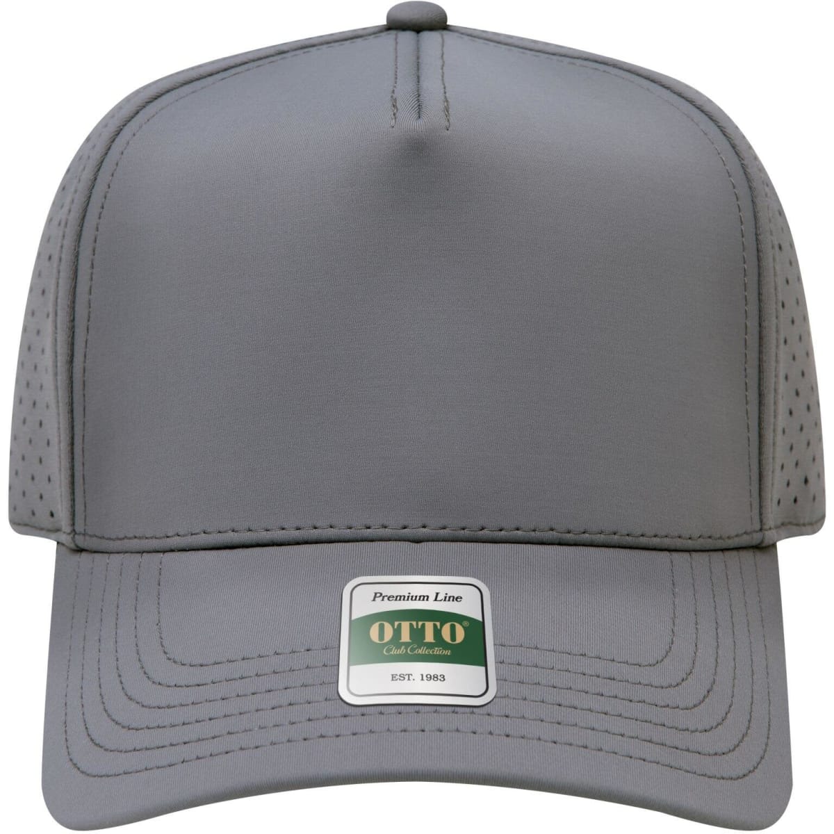Club Collection 5 Panel Pro Style Perforated Cap