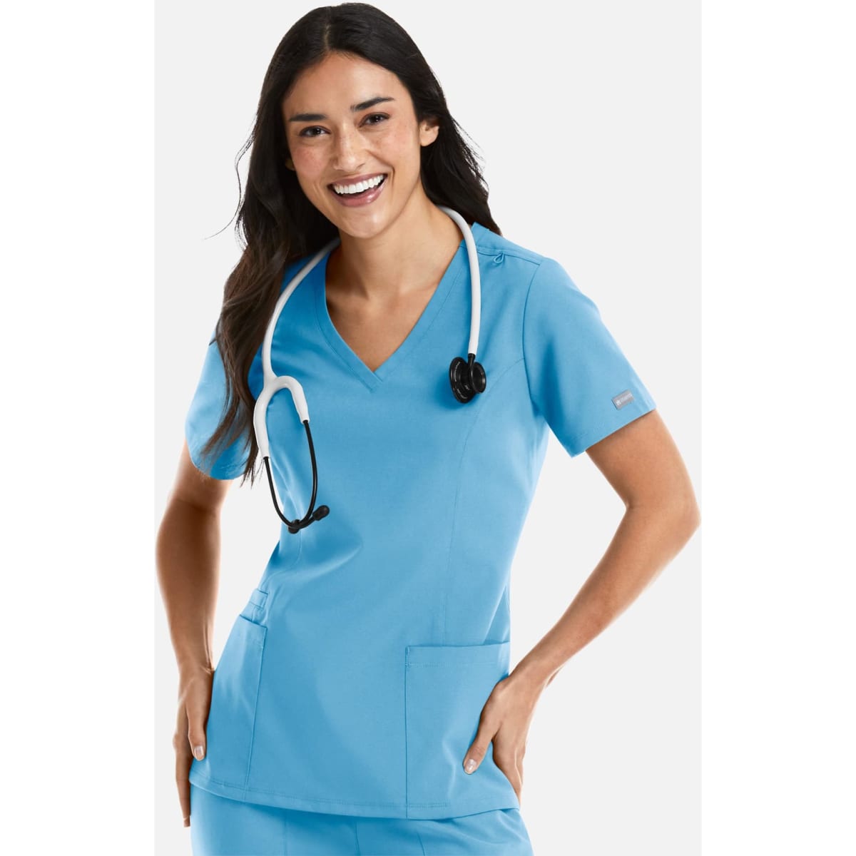 Momentum Womens Double V-Neck Top