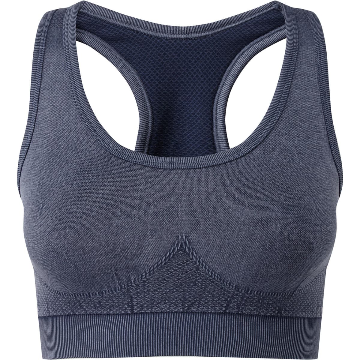 Seamless 3D Fit Sport Denim Look Bra