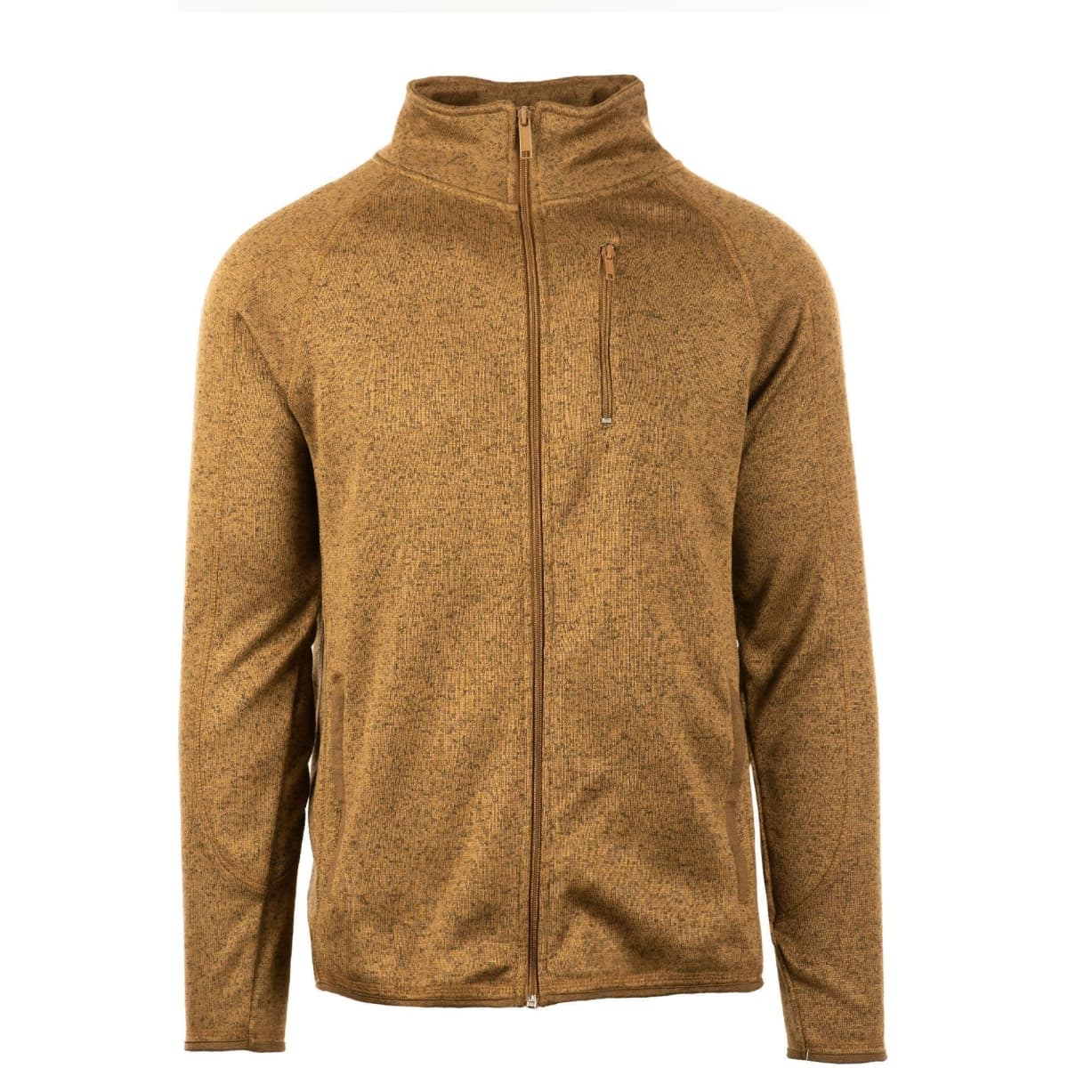 Full Zip Sweater Knit Jacket