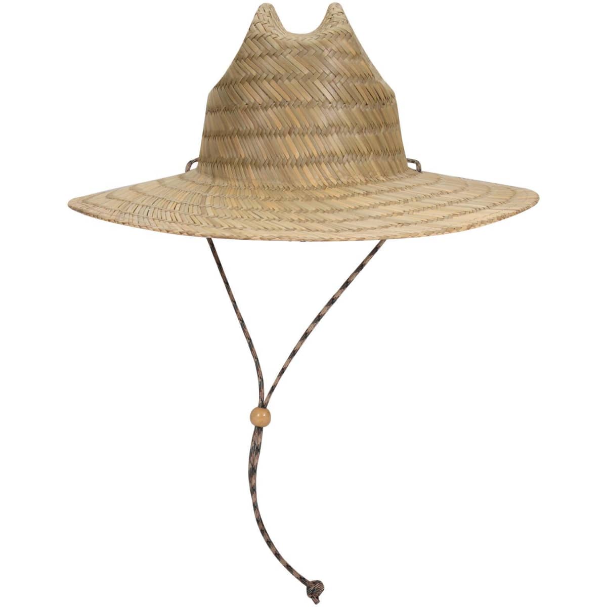 Straw Lifeguard Hat W/Adjustable Cord