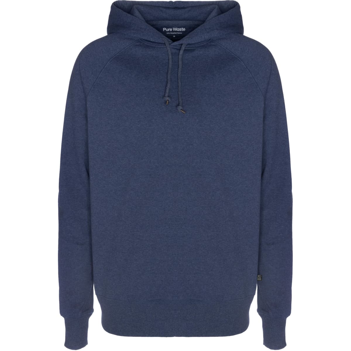 hdub230-purewaste-hoodie-navymelange-01