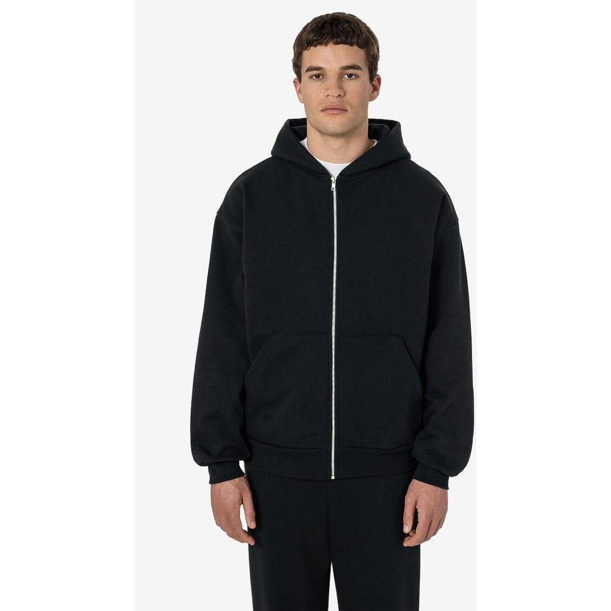 Heavy Fleece Zip-Up Hoodie