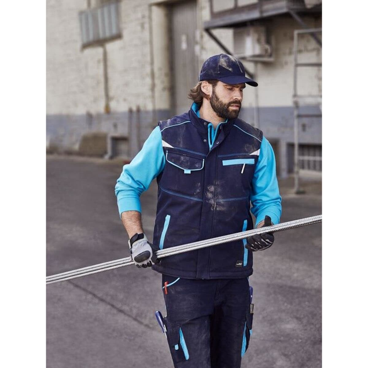 Workwear Softshell Padded Vest
