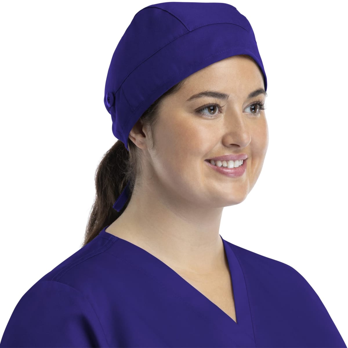 Scrub Cap Unisex Cap With Buttons