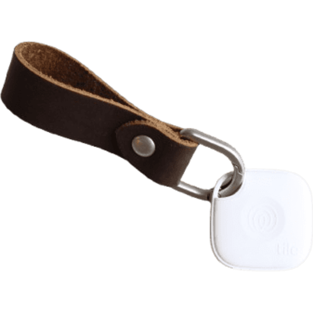 Tile Mate 1 Pack with Genuine Leather Key Fob