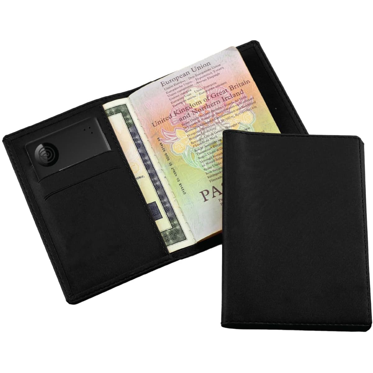 Tile Slim 1 Pack with Vegan Leather Passport Wallet