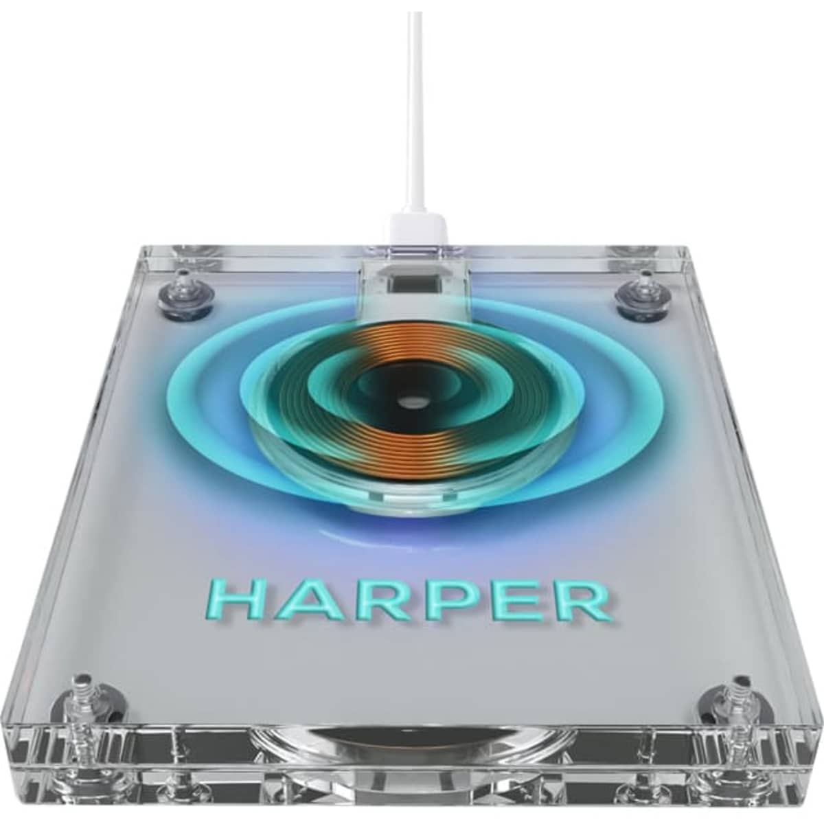 Harper 15 Watt Acrylic Wireless Charger