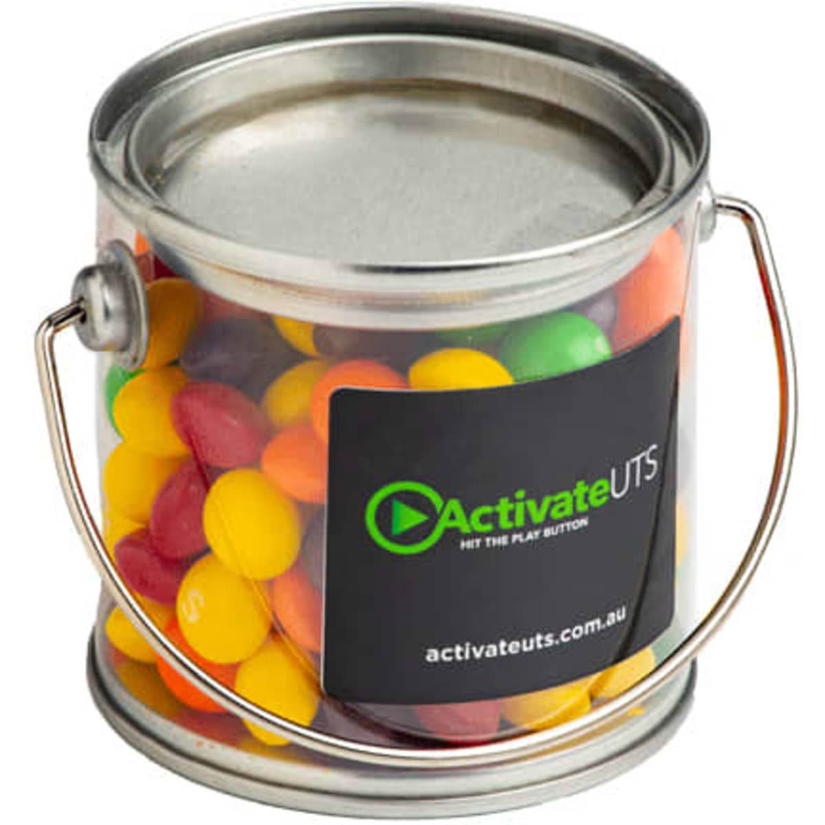 Small PVC Bucket with Skittles 180g