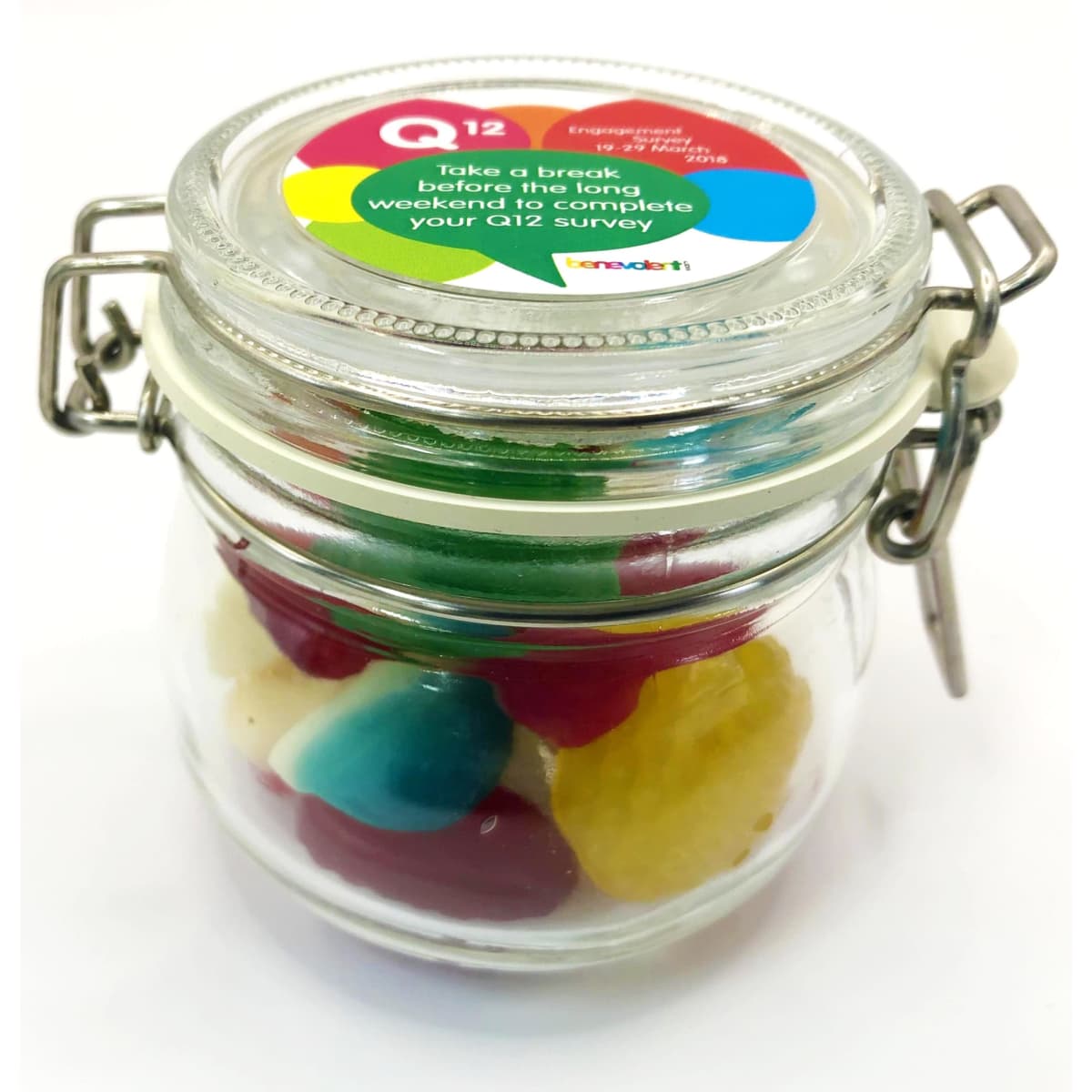 Small Canister with Christmas Mixed Lollies