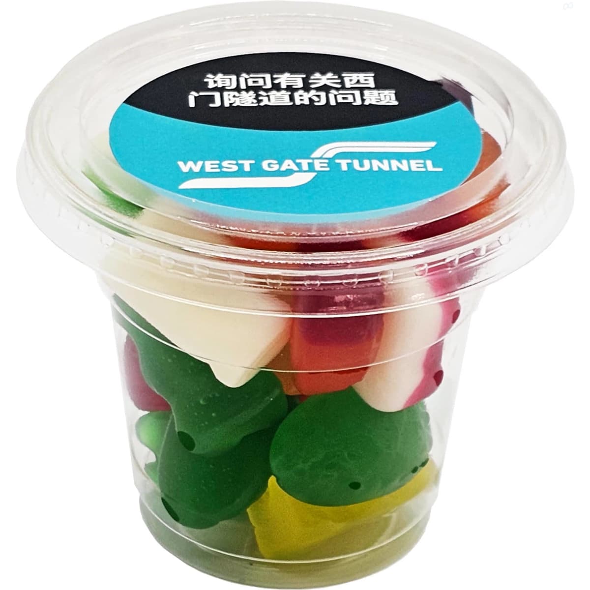 Tub filled with Mixed Lollies