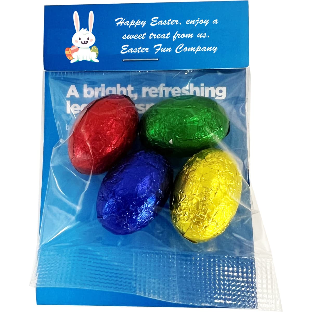 Billboard with Mini Solid Easter Eggs x4
