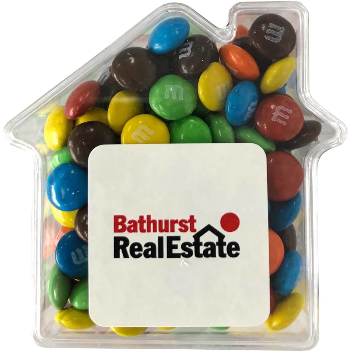 Acrylic House with Mini M&Ms 50g
