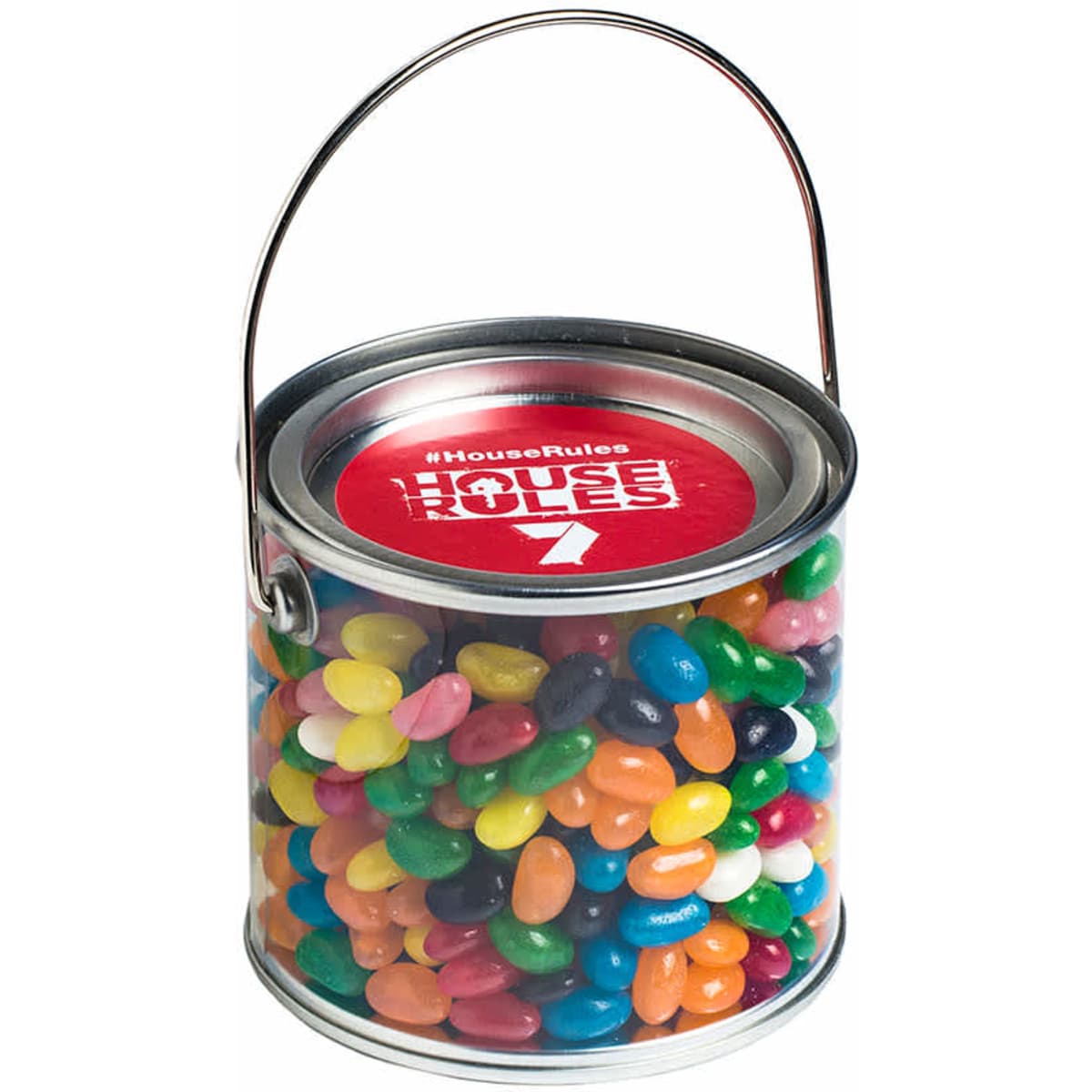 Medium PVC Bucket with Mini Jelly Beans 400g