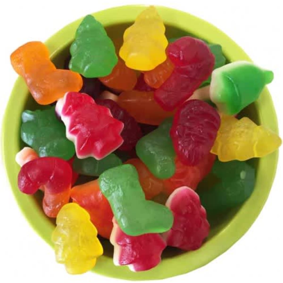 White Cardboard Noodle Box with Mixed Lollies 100g