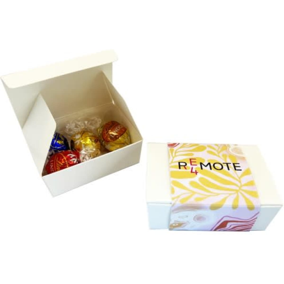4 Pack Lindt Ball Choc Box