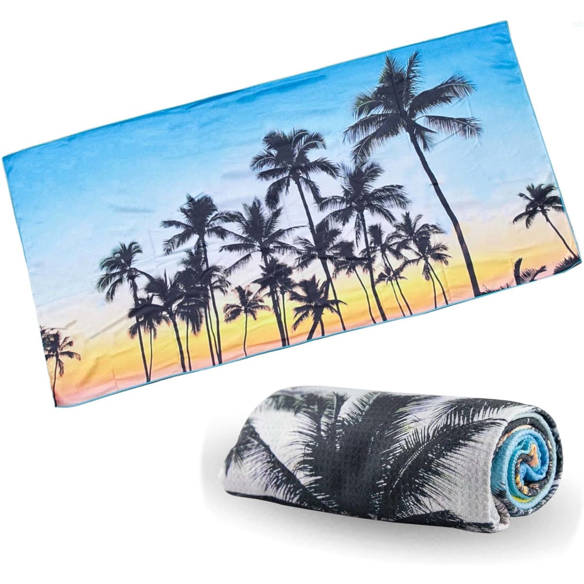 400G Waffle Fabric Sand Free Beach Towel