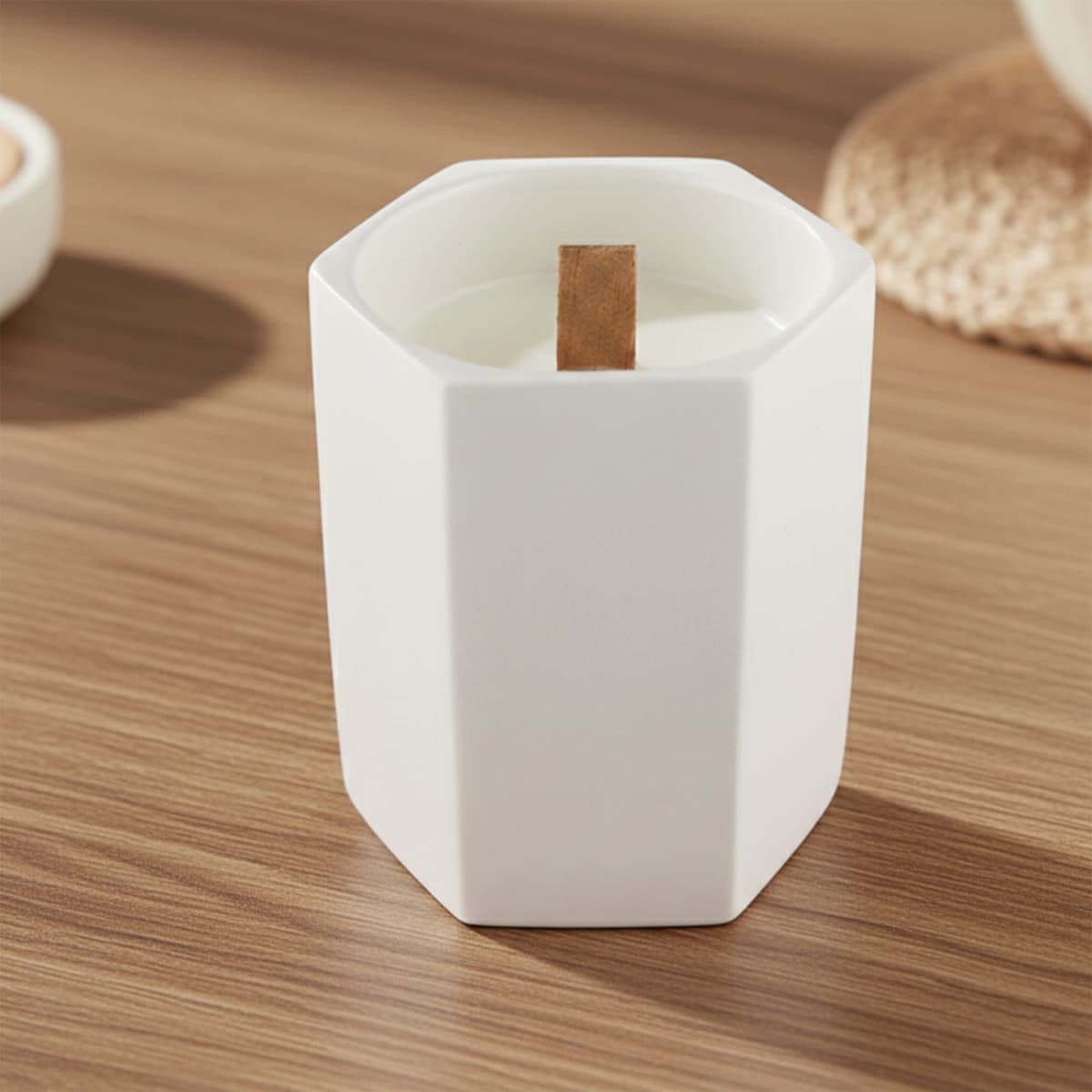Noosa Hexagon Ceramic Candle