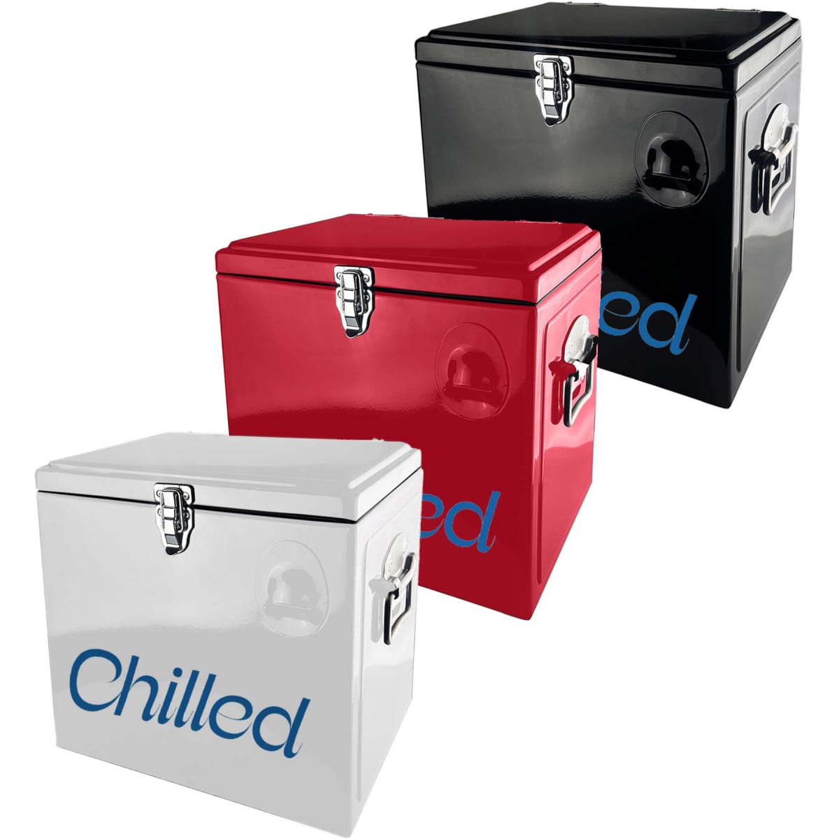Naples Metal Ice Cooler Box 15L