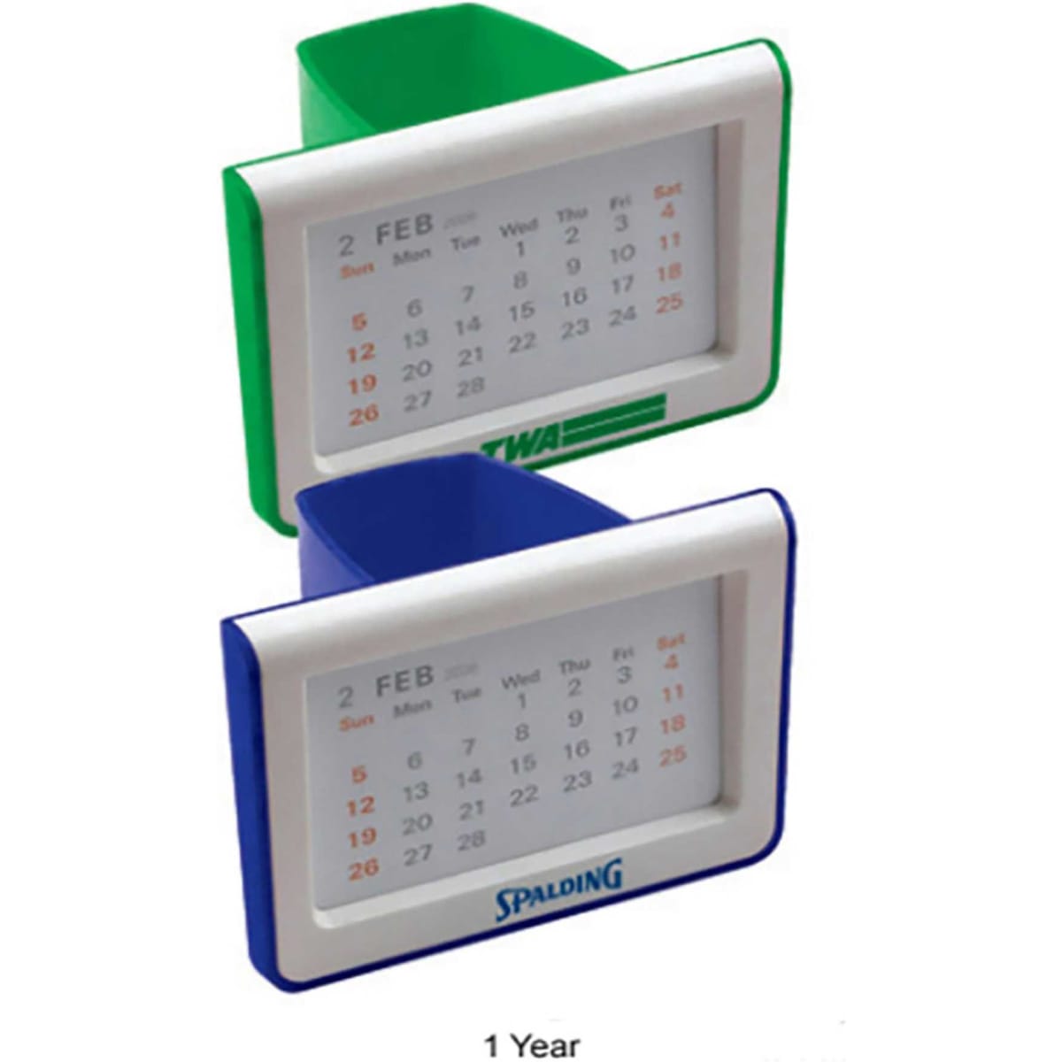 Pen Holder with Calendar (1 Year)