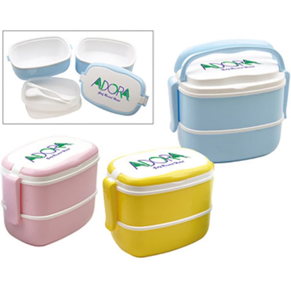 2 Layer Lunch Box