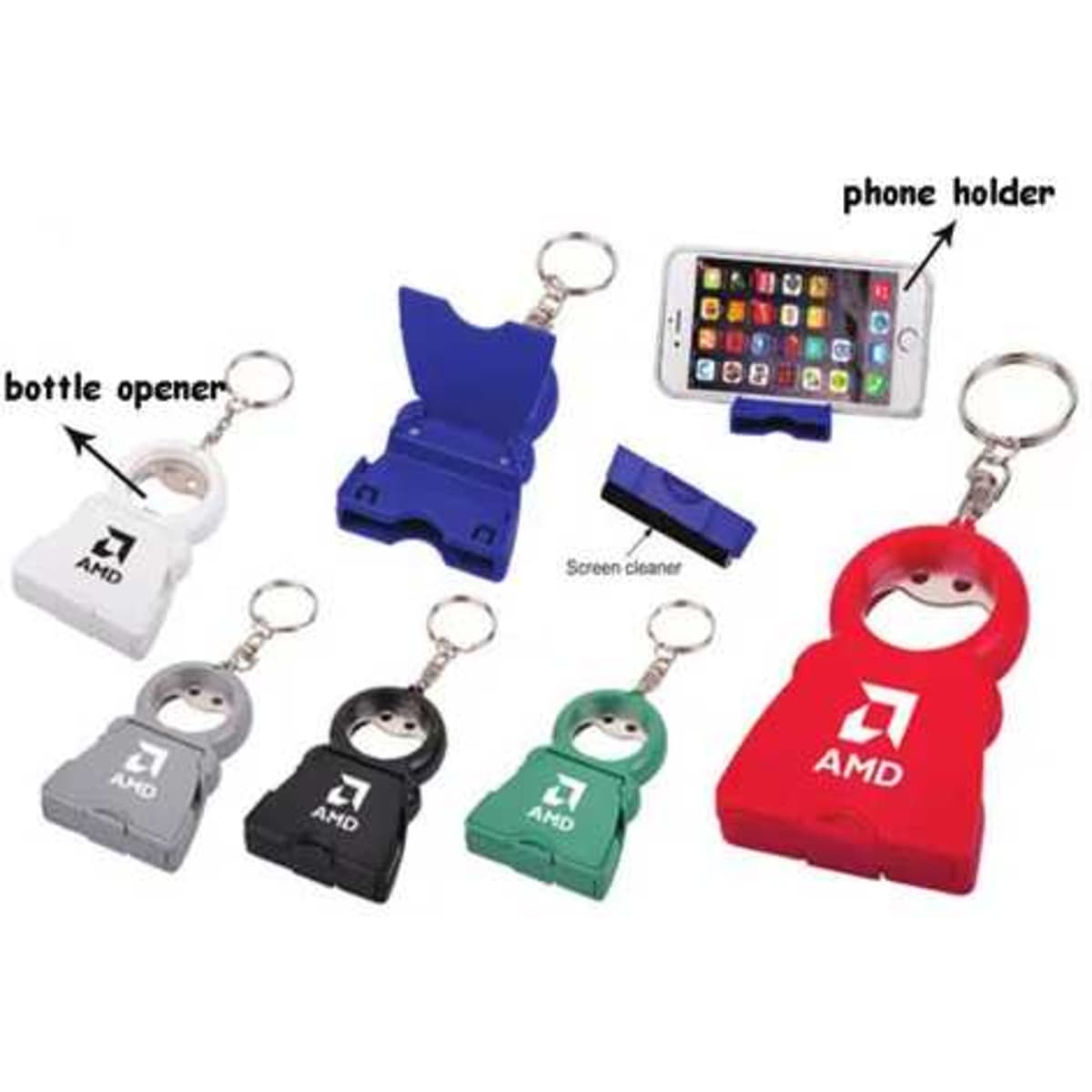 Mobile Holder Bottle Opener Mobile Cleaner